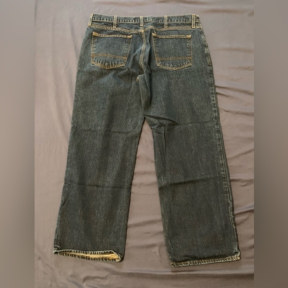 Arizona Men’s Size 40X30 Loose Fit Straight Blue Denim Jeans - Picture 5 of 6